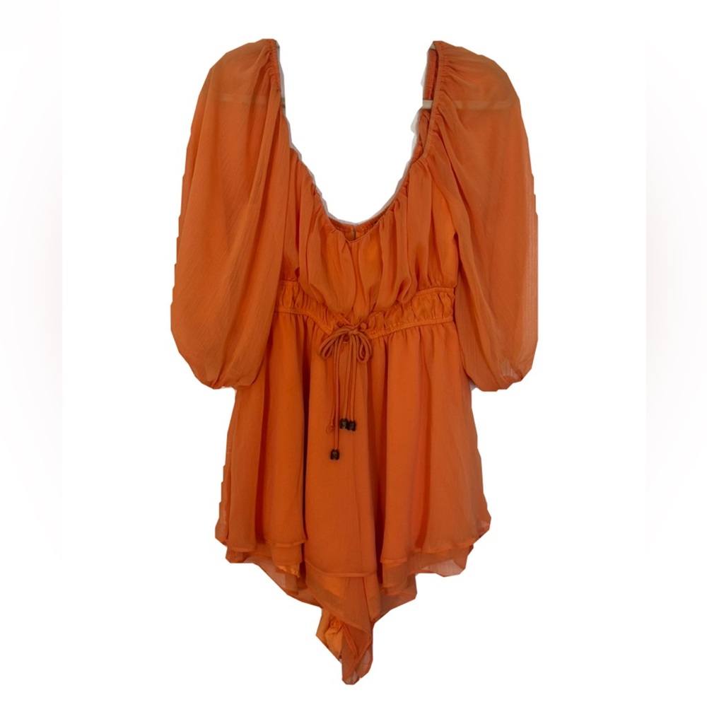 Elegant Orange Jumpsuit